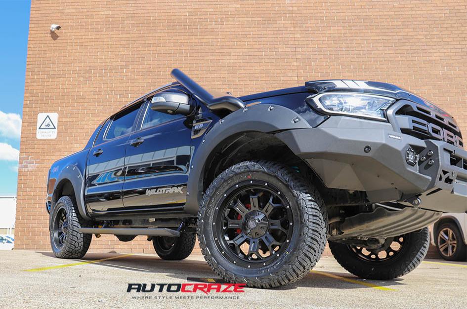 FORD RANGER HURRICANE MATTE BLACK